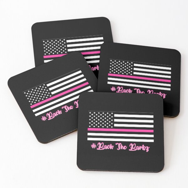 Item preview, Classic Barbz Meme Logo Flag Pink designed and sold by CloudyPriceSt.
