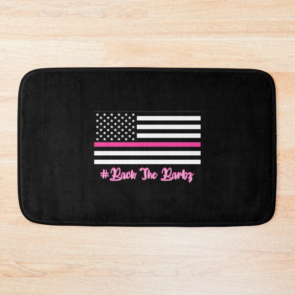 Item preview, Classic Barbz Meme Logo Flag Pink designed and sold by CloudyPriceSt.