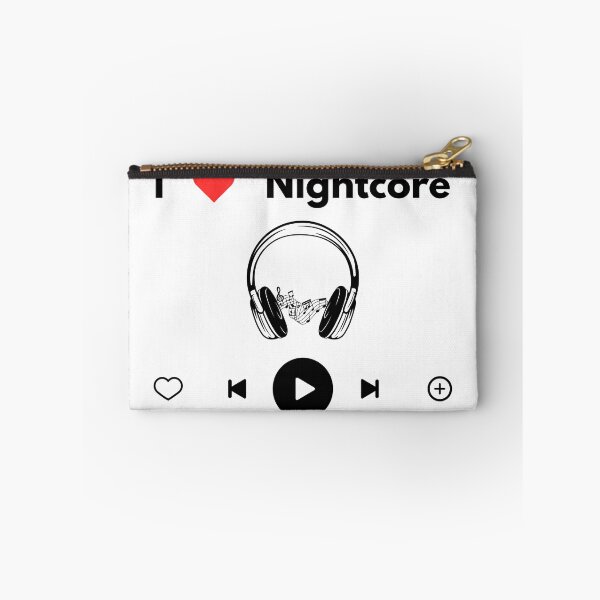 Item preview, I love Nightcore - Funny Quote designed and sold by Kouichi1990.