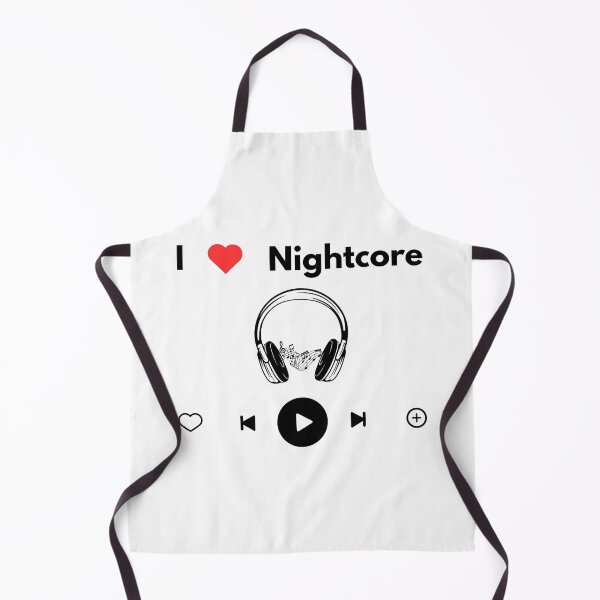Item preview, I love Nightcore - Funny Quote designed and sold by Kouichi1990.