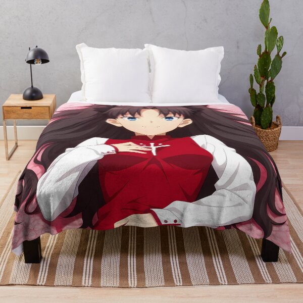 Item preview, Rin Tohsaka Sakura Petal Scene Fate Stay Night Anime designed and sold by SolenneAzur.