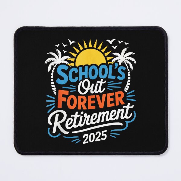 Item preview, Groovy Schools Out Forever Retirement 2025 Retired Teacher Tank Top  designed and sold by sparks269.
