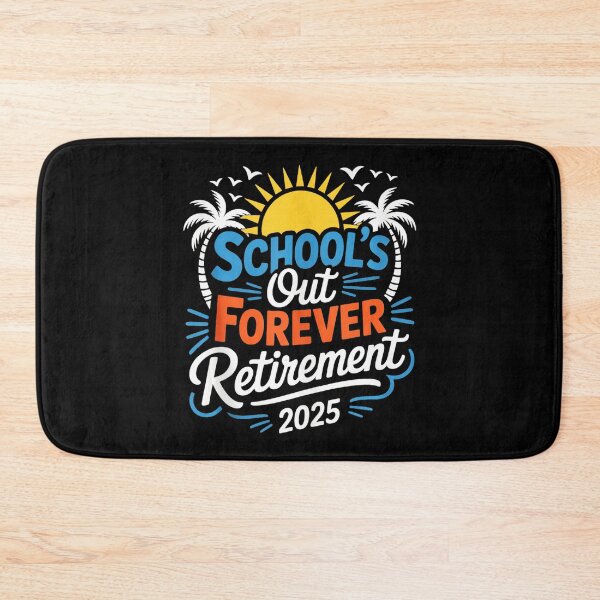 Item preview, Groovy Schools Out Forever Retirement 2025 Retired Teacher Tank Top  designed and sold by sparks269.