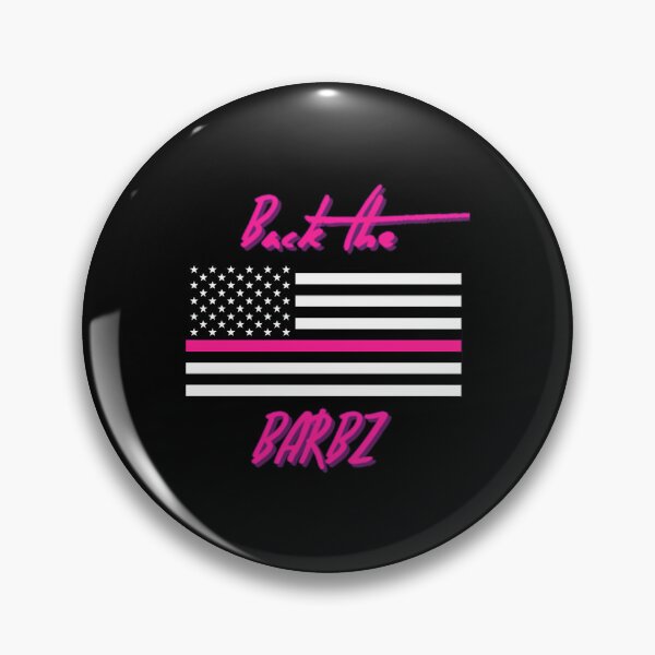 Item preview, Flag Meme Logo Pink Classic Barbz designed and sold by CloudyPriceSt.