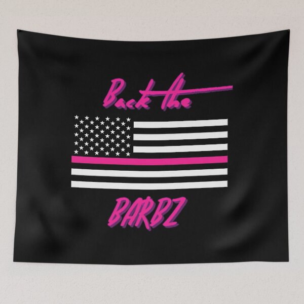 Item preview, Flag Meme Logo Pink Classic Barbz designed and sold by CloudyPriceSt.