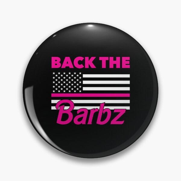 Item preview, Meme Pink Logo Classic Barbz Flag designed and sold by CloudyPriceSt.