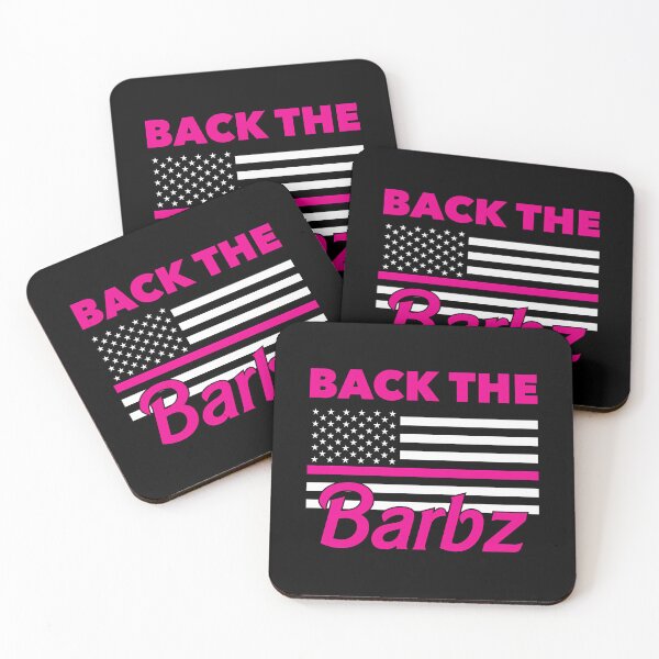 Item preview, Meme Pink Logo Classic Barbz Flag designed and sold by CloudyPriceSt.