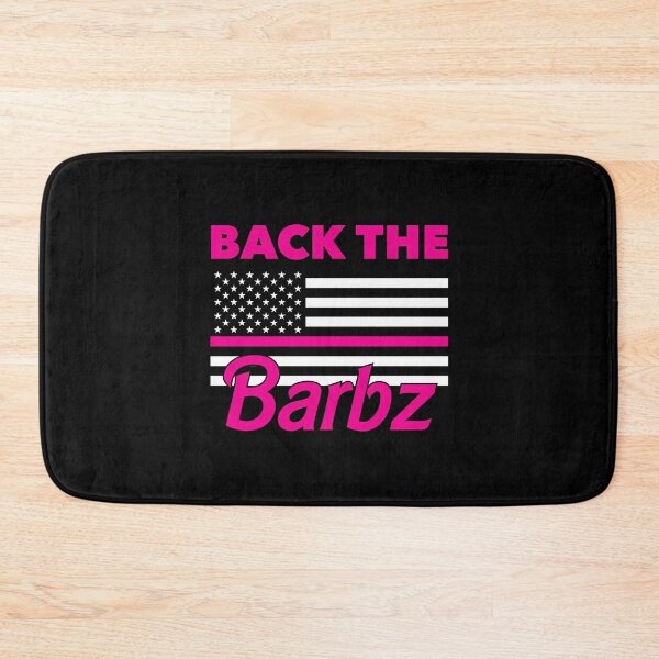 Item preview, Meme Pink Logo Classic Barbz Flag designed and sold by CloudyPriceSt.