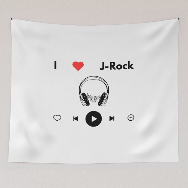 Item preview, I love J-Rock - Funny Anime Quote designed and sold by Kouichi1990.