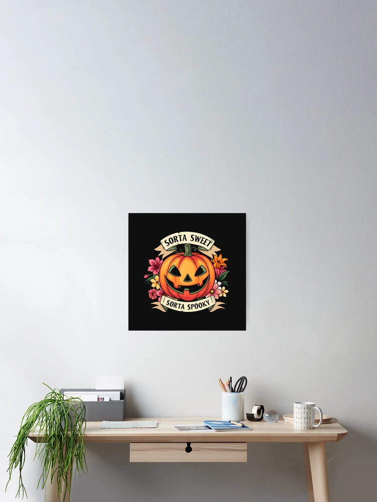 Thumbnail 2 of 3, Poster, Sweet Sorta Spooky designed and sold by Roxale.
