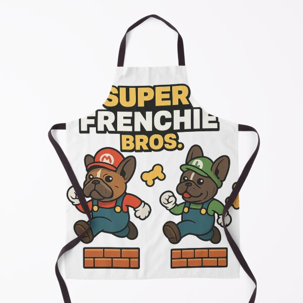 Item preview, Super Frenchie Bros. – Bulldog & Pup Gaming Adventure designed and sold by Herundros.