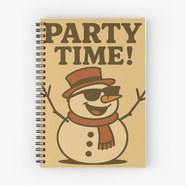 Item preview, Christmas Party Time Snowman designed and sold by AZTRELIS.