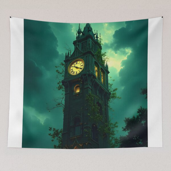 Item preview, The Enchanted Clocktower designed and sold by oanaunciuleanu.