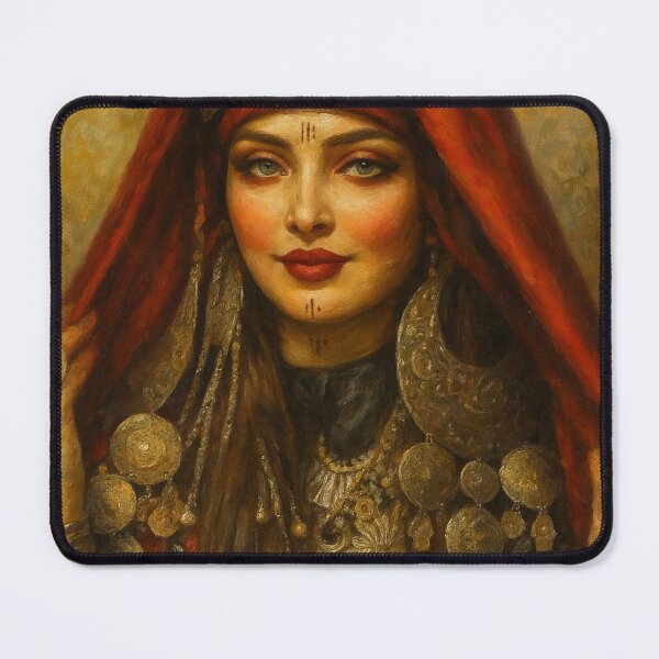 Item preview, “Libyan Traditional Women’s Wear – Cultural Heritage Design” designed and sold by Folidesign97.