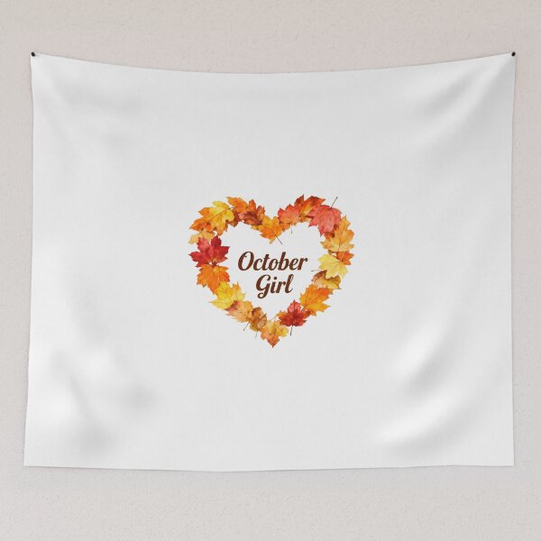 Item preview, October Girl – Autumn Aesthetic Print for Fall Queens designed and sold by GoxyVision.
