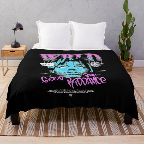 Aperçu de l'œuvre Juice WRLD Néon Portrait Graffiti Texte Rétro Esthétique créée et vendue par dragonmaid269.