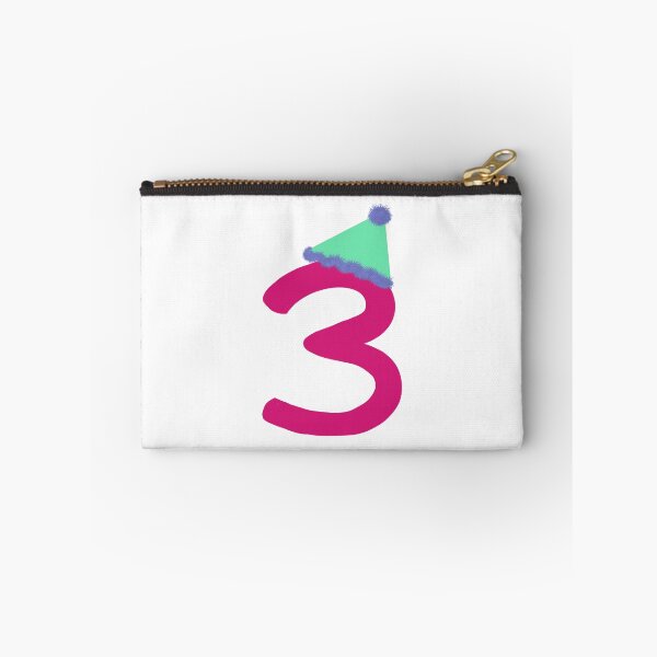 Artikelvorschau, Alles Gute zum dritten Geburtstag Nummer 3 entworfen und verkauft von Ikattyg.