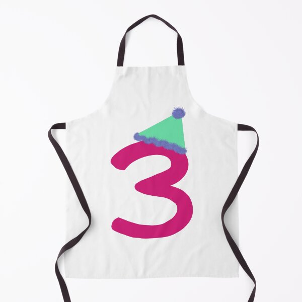 Item preview, Happy Third Birthday Number 3 designed and sold by Ikattyg.