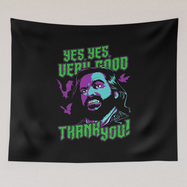 Item preview, What We Do In The Shadows Nandor Yes Very Good Quote designed and sold by Mackk269.