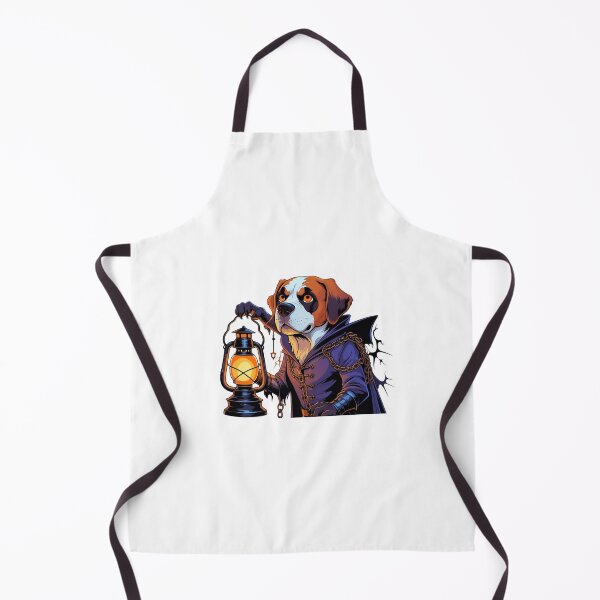 Item preview, Gothic Saint Bernard with illuminated lantern designed and sold by StormArte.