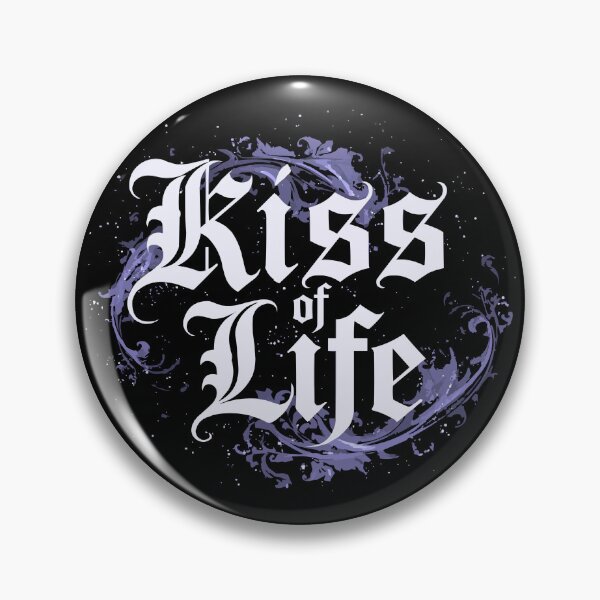Item preview, Kiss of Life Gothic Lettering – Dark Aesthetic Design designed and sold by VikArtStudio.