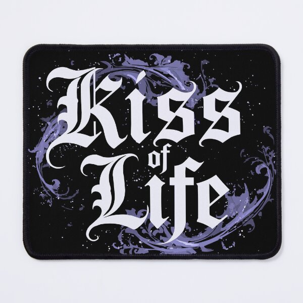Item preview, Kiss of Life Gothic Lettering – Dark Aesthetic Design designed and sold by VikArtStudio.