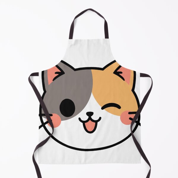 Item preview, Winking Calico Cat Face designed and sold by AtanichiStore.
