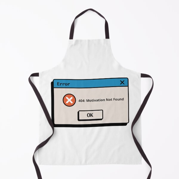 Item preview, 404 Motivation Not Found | Funny Error Message Design for Programmers, Students & Work Humor | Tech Support Gift designed and sold by Amalzaki.