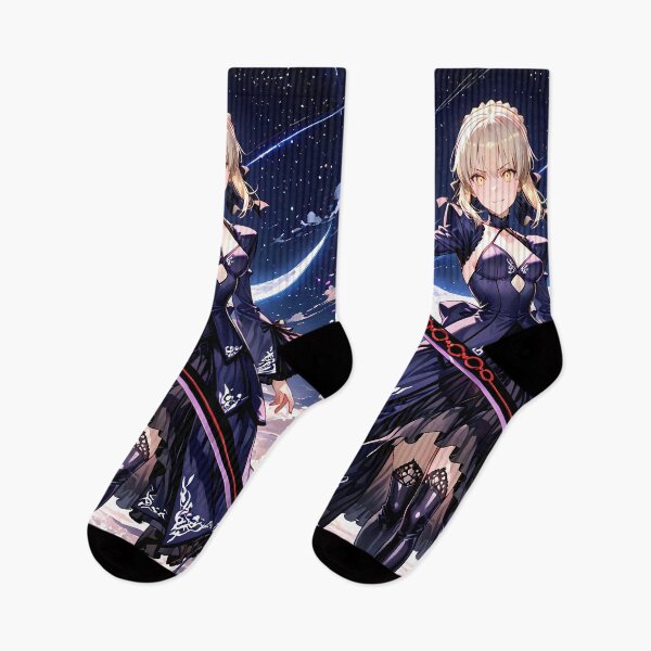 Item preview, Saber Alter Fate Stay Night anime girl moonlight battle designed and sold by SolenneAzur.