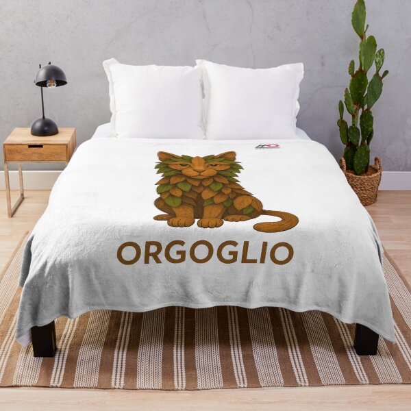 Item preview, ORGOGLIO – Gatto in Foglie (stile ricamo)  ORGOGLIO – Leaf Cat (embroidered style) designed and sold by M-Orgoglio.