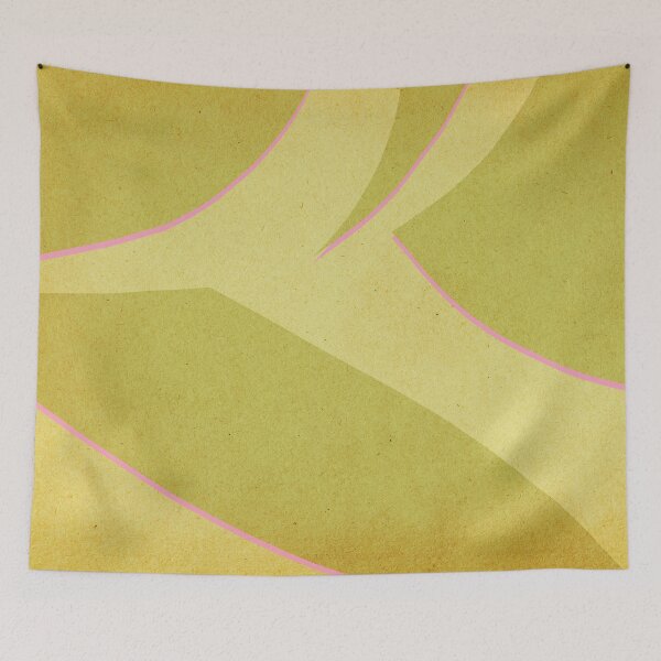 Item preview, Abstract green and pink pattern designed and sold by WhalesWay.
