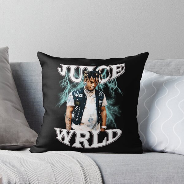 Item preview, Juice WRLD Lightning Background Rap Portrait Aesthetic designed and sold by dragonmaid269.