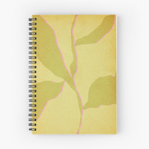 Item preview, Abstract green and pink botanical pattern designed and sold by WhalesWay.