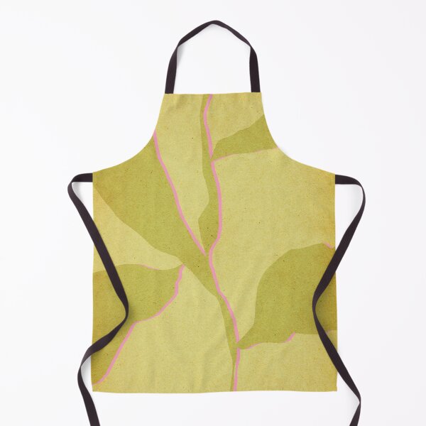 Item preview, Abstract green and pink botanical pattern designed and sold by WhalesWay.