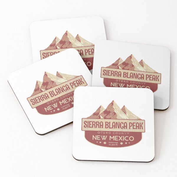 Item preview, Sierra Blanca Peak, Otero County, New Mexico, Mountain Design designed and sold by Wanderful-roads.