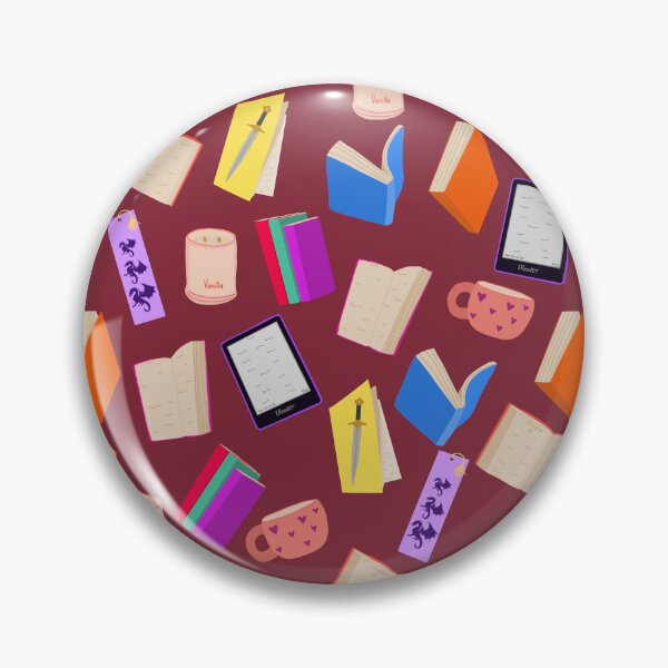 Item preview, Maroon Red Bookish Books Mug Ereader candle designed and sold by Lozzie Eliza Designs.