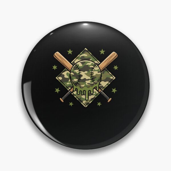 Item preview, Baseball Drip for Boys Ice Cream Dripping Boys Baseball Camo designed and sold by facegm.