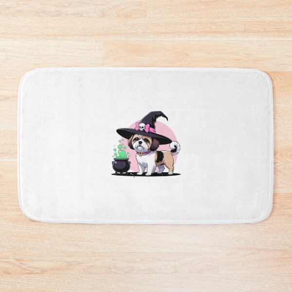 Item preview, Shih Tzu Magic Witch with Cauldron designed and sold by StormArte.
