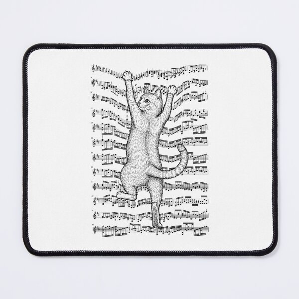 Item preview, Sheet Music Musician Cat Lover Funny Climbing Notes Cats designed and sold by GrandeDuc.