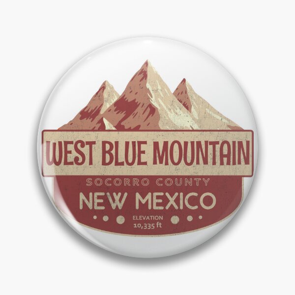 Item preview, West Blue Mountain, Socorro County, New Mexico, Mountain Design designed and sold by Wanderful-roads.