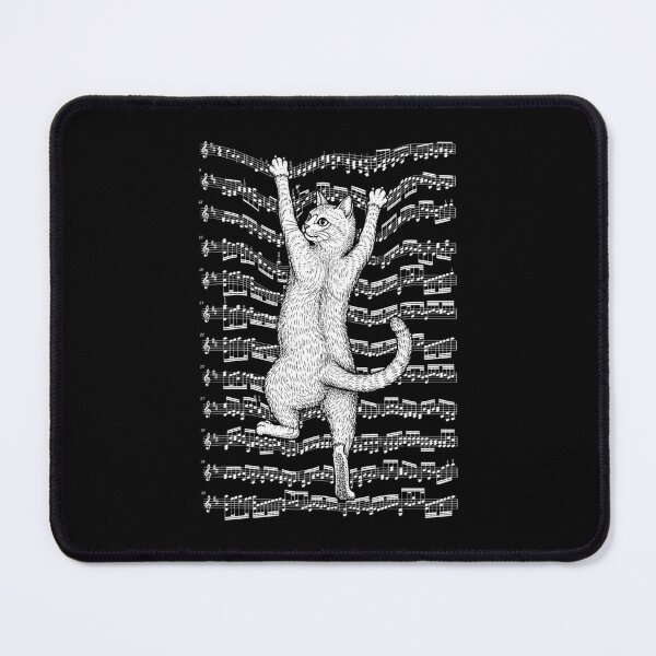 Item preview, Sheet Music Musician Cat Lover Funny Climbing Notes Cats designed and sold by GrandeDuc.