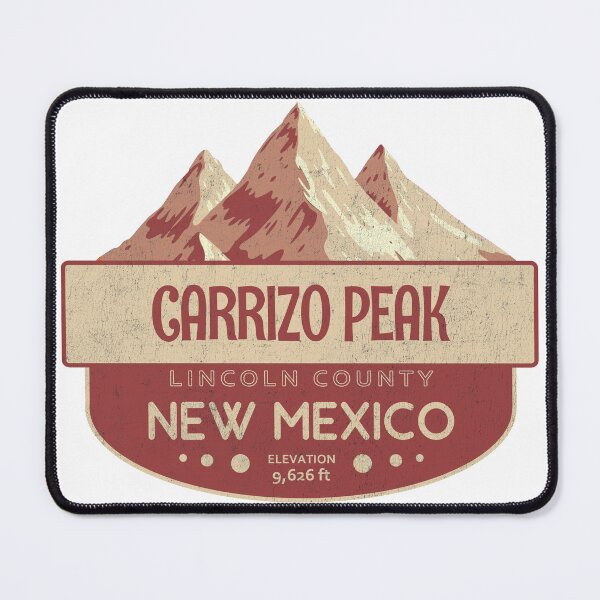 Item preview, Carrizo Peak, Lincoln County, New Mexico, Mountain Design designed and sold by Wanderful-roads.
