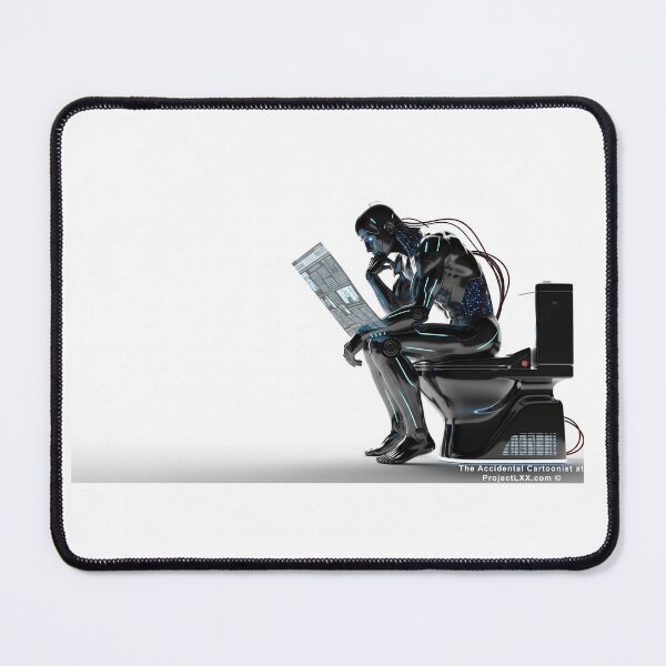 Item preview, A little bit of peace and quiet - The Accidental Cartoonist designed and sold by ProjectLXX.