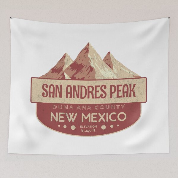 Item preview, San Andres Peak, Doña Ana County, New Mexico, Mountain Design designed and sold by Wanderful-roads.