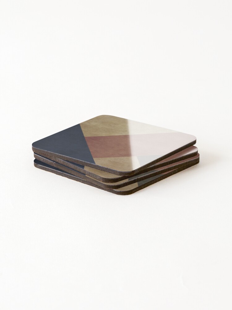 Thumbnail 4 of 5, Coasters (Set of 4), Geometric designed and sold by Raluk.
