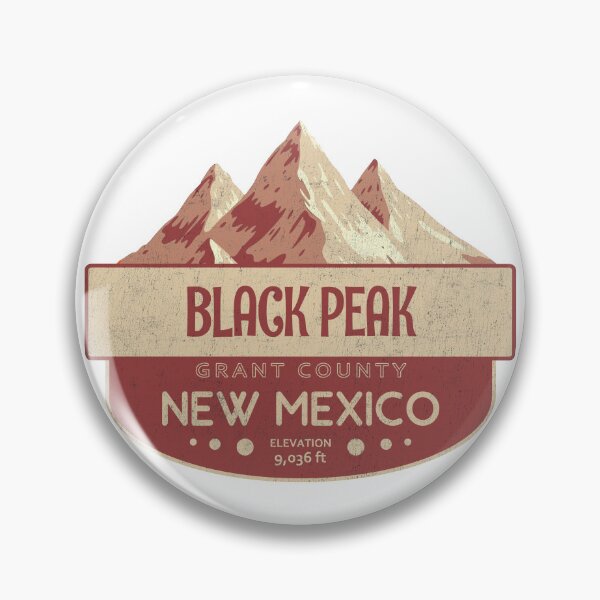 Item preview, Black Peak, Grant County, New Mexico, Mountain Design designed and sold by Wanderful-roads.