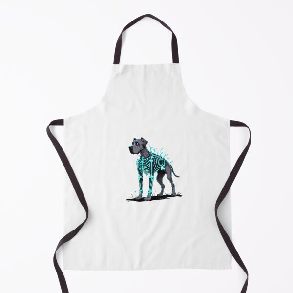 Item preview, Great Dane skeleton with blue fire designed and sold by StormArte.