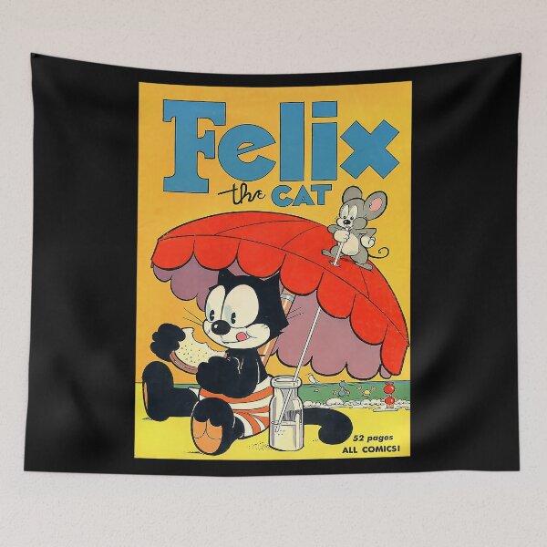 Item preview, funny 80s movie retro cute vintage comedy 90s series cartoon cat designed and sold by Yvetteunique.