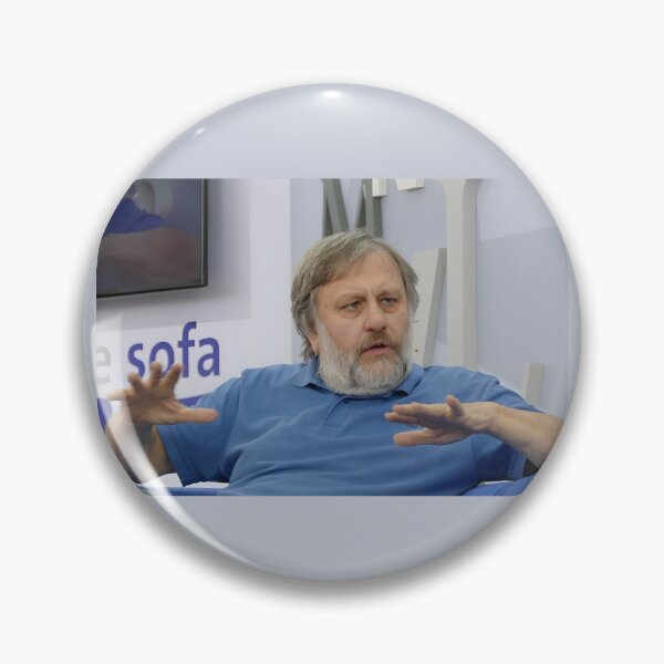 Item preview, Slavoj Žižek | Philosophical Thinker Portrait Retro Style designed and sold by MichaelLovell92.