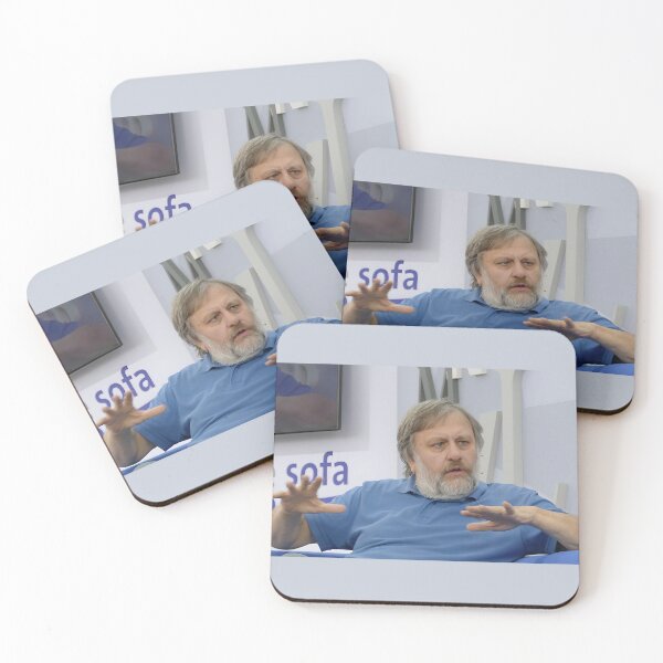 Item preview, Slavoj Žižek | Philosophical Thinker Portrait Retro Style designed and sold by MichaelLovell92.